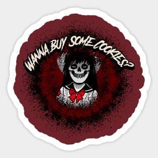 Wanna Buy Some Cookies? Graphic Sticker